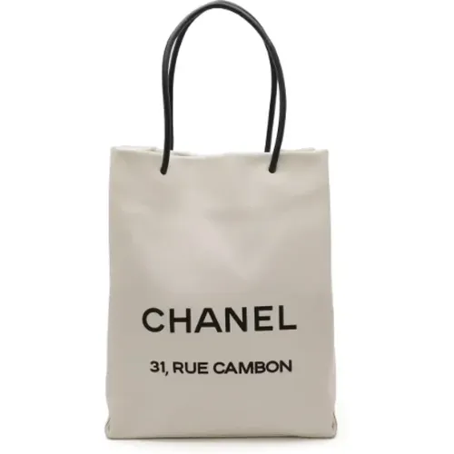 Pre-owned Tote Bags, female, , Size: ONE SIZE Pre-owned Leather totes - Chanel Vintage - Modalova