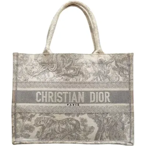 Pre-owned Tote Bags, female, , Size: ONE SIZE Pre-owned Canvas dior-bags - Dior Vintage - Modalova