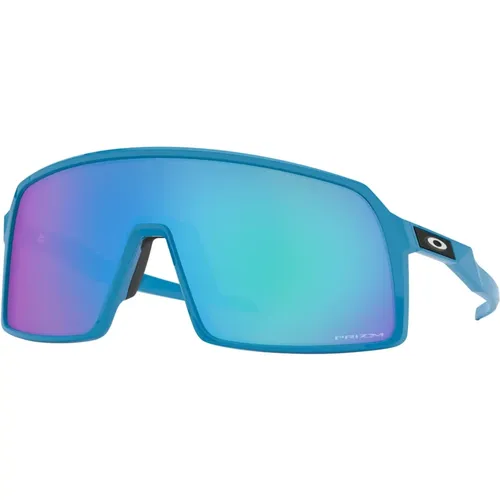 Sunglasses, male, , Size: 37 MM Sutro OO 9406 Sunglasses, Sky/Prizm Sapphire - Oakley - Modalova