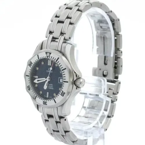 Pre-owned Watches, female, , Size: ONE SIZE Pre-owned Stainless Steel watches - Omega Vintage - Modalova