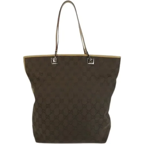 Pre-owned Tote Bags, female, , Size: ONE SIZE Pre-owned Vintage Tote Bag - Gucci Vintage - Modalova