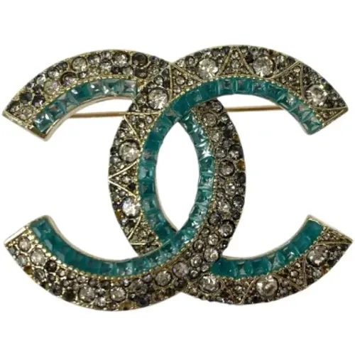 Pre-owned Jewellery, female, , Size: ONE SIZE Pre-owned Metal brooches - Chanel Vintage - Modalova