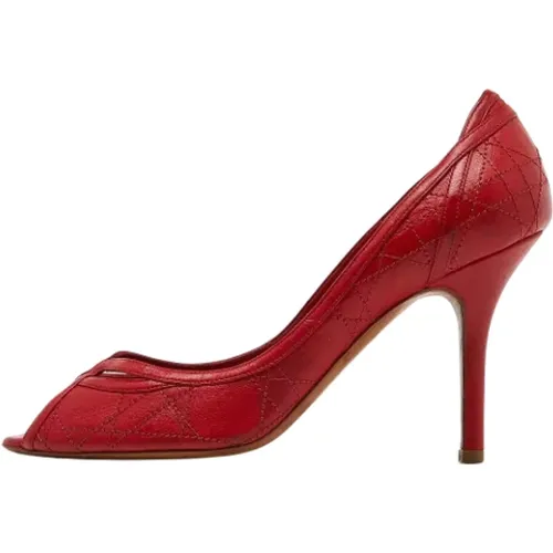 Pre-owned Leder Heels , Damen, Größe: 38 1/2 EU - Dior Vintage - Modalova