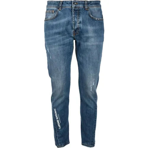 Moderne Jeans mit 98% Baumwolle , Herren, Größe: W31 - Costume National - Modalova