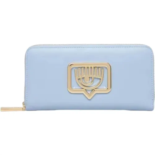 Zip Wallet , female, Sizes: ONE SIZE - Chiara Ferragni Collection - Modalova