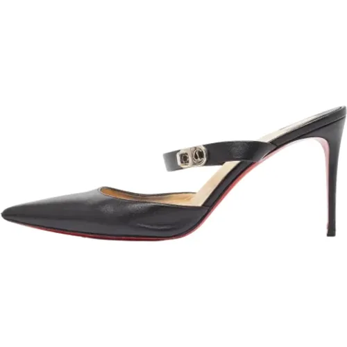 Pre-owned Leather sandals , female, Sizes: 8 UK - Christian Louboutin Pre-owned - Modalova