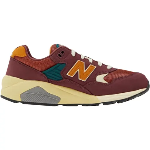 Sneakers, male, , Size: 9 1/2 US Mt580Kda Brown Men's Shoes - New Balance - Modalova