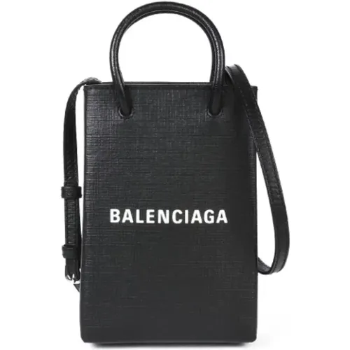 Pre-owned Handbags, female, , Size: ONE SIZE Pre-owned Leather shoulder-bags - Balenciaga Vintage - Modalova