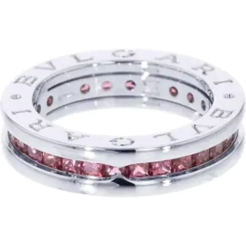 Pre-owned Jewellery, female, , Size: ONE SIZE Pre-owned White Gold rings - Bvlgari Vintage - Modalova