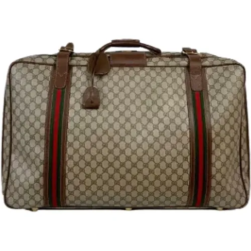 Pre-owned Canvas travel-bags , female, Sizes: ONE SIZE - Gucci Vintage - Modalova