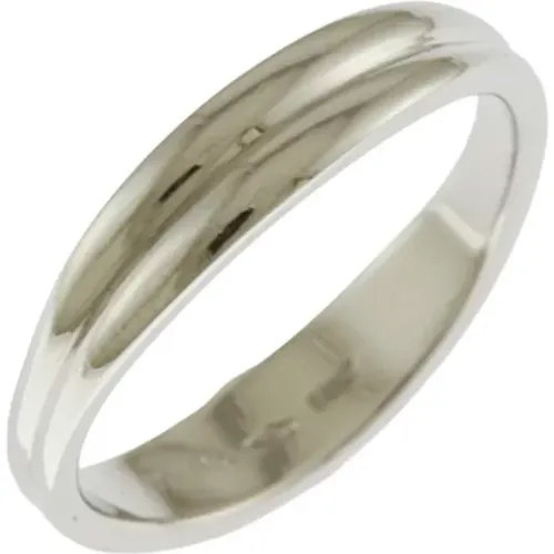 Pre-owned Jewellery, female, , Size: ONE SIZE Pre-owned White Gold rings - Tiffany & Co. Pre-owned - Modalova