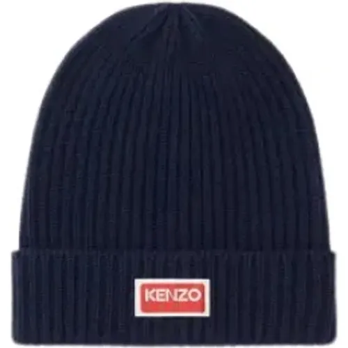 Beanies, unisex, , Size: ONE SIZE Wool Streetwear Beanie - Kenzo - Modalova