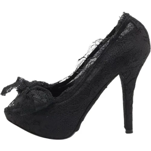 Pre-owned Pumps, female, , Size: 6 US Pre-owned Lace heels - Dolce & Gabbana Pre-owned - Modalova