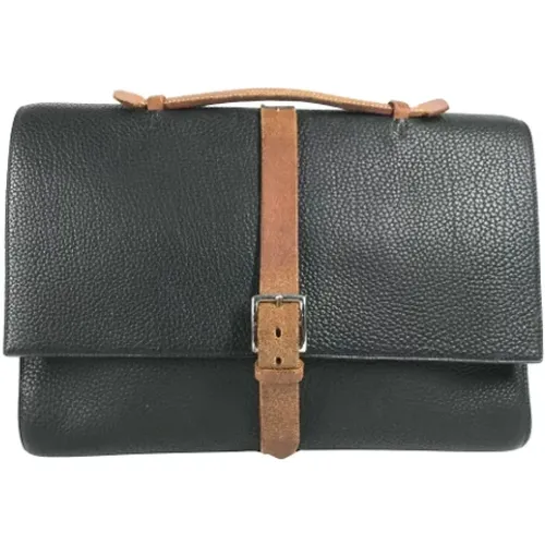 Pre-owned Clutches, female, , Size: ONE SIZE Pre-owned Leather briefcases - Hermès Vintage - Modalova