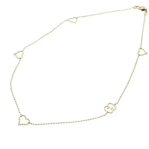 Pre-owned Jewellery, female, , Size: ONE SIZE Pre-owned Silver necklaces - Gucci Vintage - Modalova