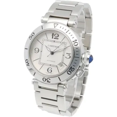 Pre-owned Watches, male, , Size: ONE SIZE Pre-owned Stainless Steel watches - Cartier Vintage - Modalova