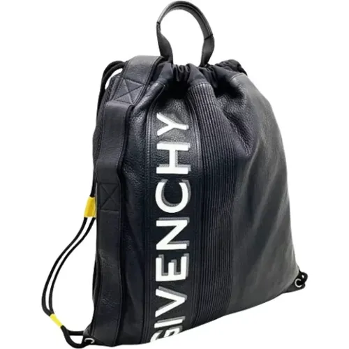 Pre-owned Bucket Bags, female, , Size: ONE SIZE Pre-owned Leather backpacks - Givenchy Pre-owned - Modalova