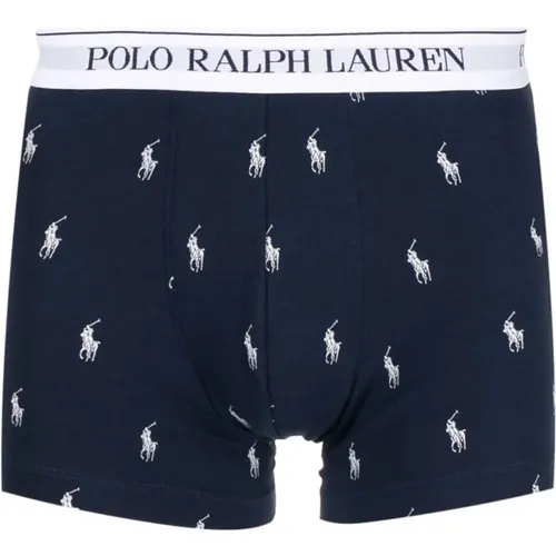 Logo Print Boxer Shorts Pack Blau - Polo Ralph Lauren - Modalova