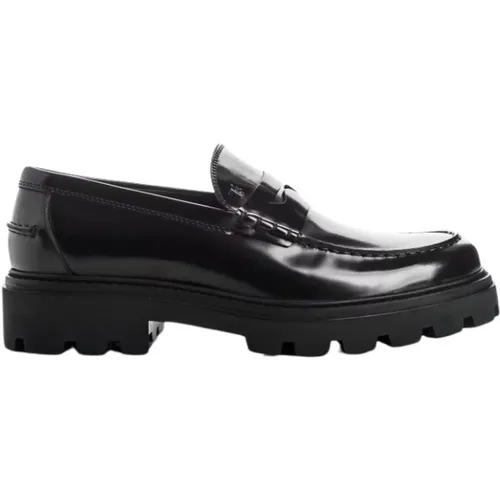 Timeless Leather Moccasins , male, Sizes: 11 UK, 10 1/2 UK - TOD'S - Modalova