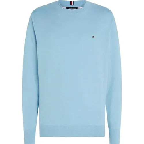 Cotton C Neck Pullover - Tommy Hilfiger - Modalova