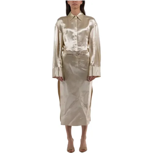 Midi Dresses , female, Sizes: XS - The Attico - Modalova