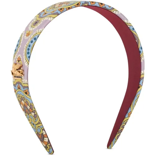 Paisley Blumen Seiden Stirnband - ETRO - Modalova