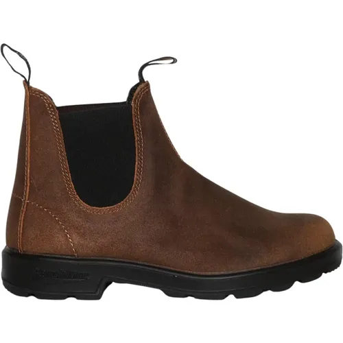 Chelsea Boots, male, , Size: 8 1/2 US Vintage Leather Chelsea Boot - Blundstone - Modalova