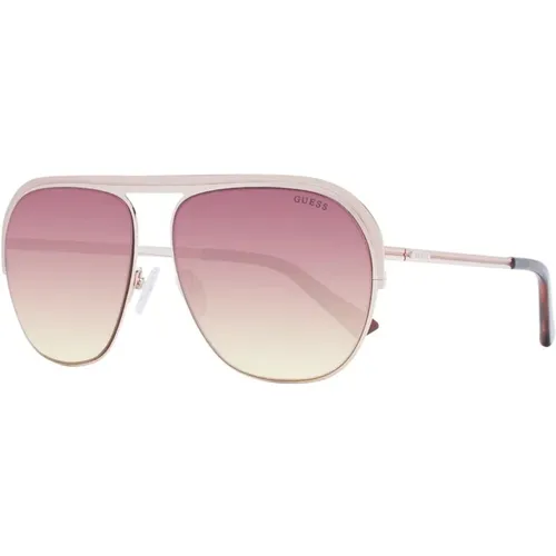 Sunglasses, unisex, , Size: ONE SIZE Gradient Aviator Sunglasses with Metal Frame - Guess - Modalova