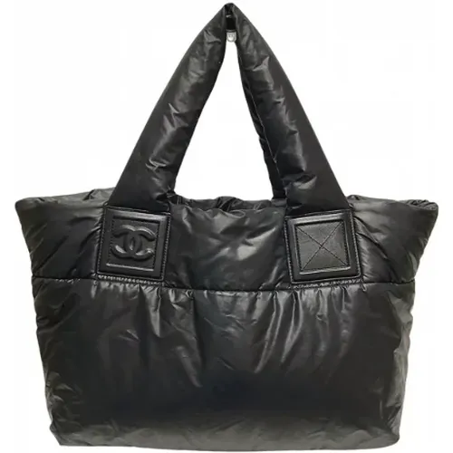 Pre-owned Tote Bags, female, , Size: ONE SIZE Pre-owned Canvas chanel-bags - Chanel Vintage - Modalova