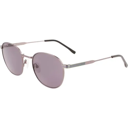 Sunglasses, unisex, , Size: ONE SIZE Stylish Sunglasses in Ruthenium/Grey - Lacoste - Modalova