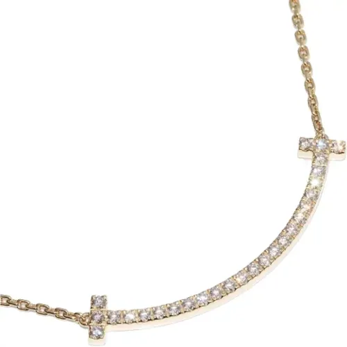 Pre-owned Jewellery, female, , Size: ONE SIZE Pre-owned Metal necklaces - Tiffany & Co. Pre-owned - Modalova