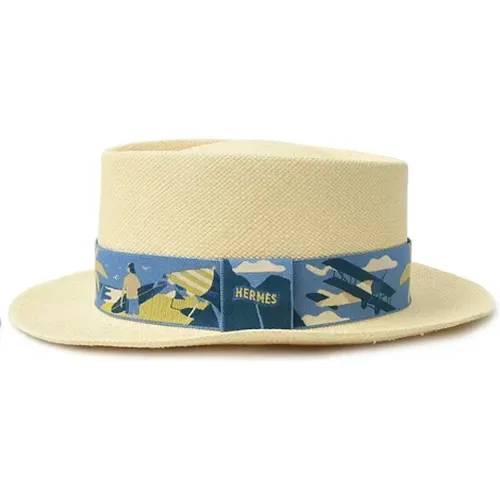 Pre-owned Accessories, male, , Size: ONE SIZE Pre-owned Fabric hats - Hermès Vintage - Modalova