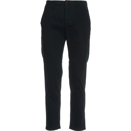 Schmale Blaue Chino Hose , Herren, Größe: W34 - DEPARTMENT FIVE - Modalova