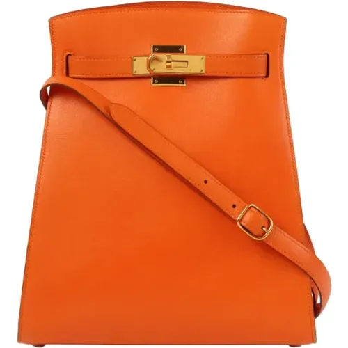 Pre-owned Canvas crossbody-bags , female, Sizes: ONE SIZE - Hermès Vintage - Modalova