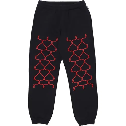 Sweatpants, male, , Size: M Fleece Sweatpants Elastic Waist - Iuter - Modalova