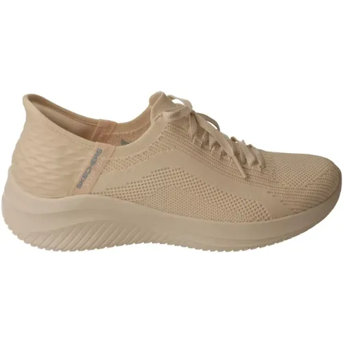 Natürliche Ultra Flex Damen Sneakers , Damen, Größe: 39 EU - Skechers - Modalova