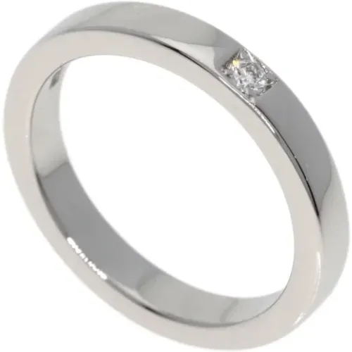 Pre-owned Jewellery, female, , Size: ONE SIZE Pre-owned Platinum rings - Bvlgari Vintage - Modalova