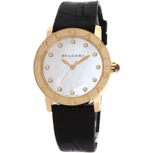 Pre-owned Watches, female, , Size: ONE SIZE Pre-owned Rose Gold watches - Bvlgari Vintage - Modalova