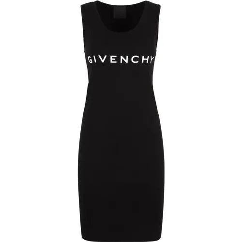Cotton Elastane Tight-Fit Jersey Dress , female, Sizes: S - Givenchy - Modalova