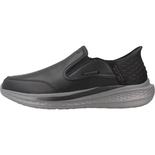 Bequeme Slip-On Schuhe , Herren, Größe: 41 EU - Skechers - Modalova