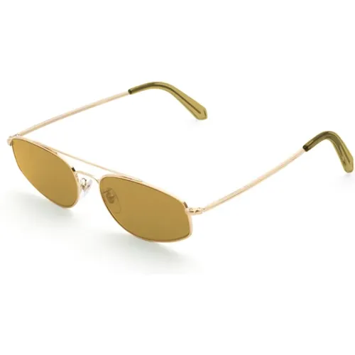 Sunglasses, unisex, , Size: 59 MM Mustard Sunglasses Tema 2.0 - Retrosuperfuture - Modalova