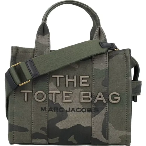 Camo Small Tote Bag , female, Sizes: ONE SIZE - Marc Jacobs - Modalova
