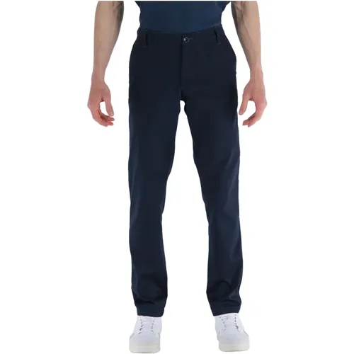 Men's Chino Trousers , male, Sizes: W38 L32 - Armani Exchange - Modalova