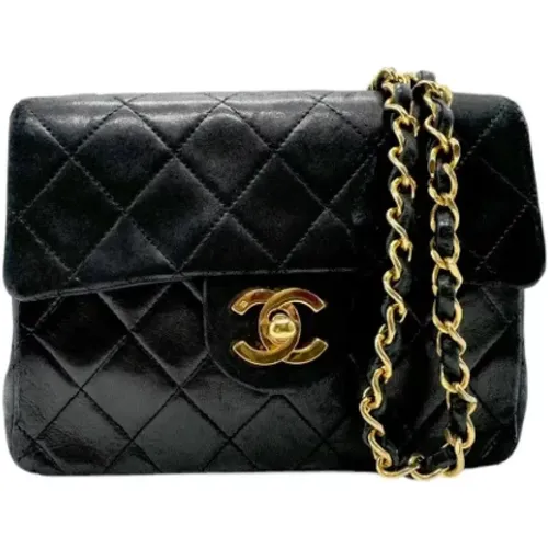 Pre-owned Leather chanel-bags , female, Sizes: ONE SIZE - Chanel Vintage - Modalova