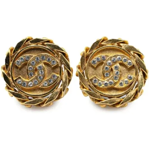 Pre-owned Jewellery, female, , Size: ONE SIZE Pre-owned Gold chanel-jewelry - Chanel Vintage - Modalova