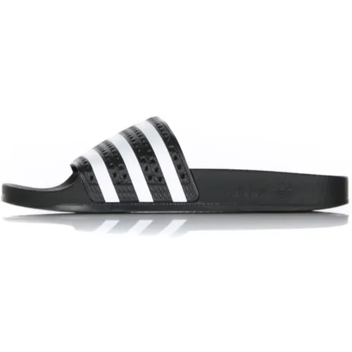 Mens Slides /White , male, Sizes: 6 1/2 UK - Adidas - Modalova