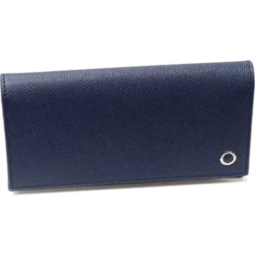 Pre-owned Wallets, female, , Size: ONE SIZE Pre-owned Leather wallets - Bvlgari Vintage - Modalova