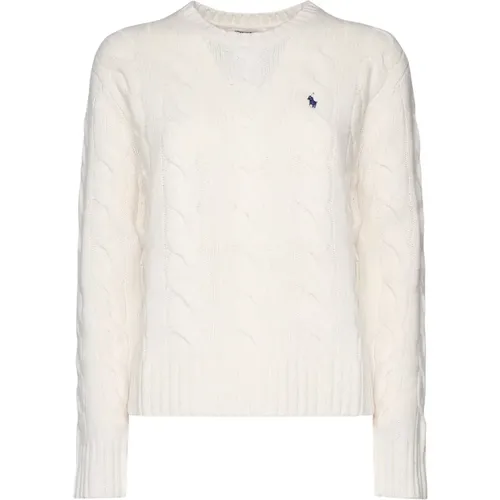 Polo Pullover , Damen, Größe: M - Ralph Lauren - Modalova