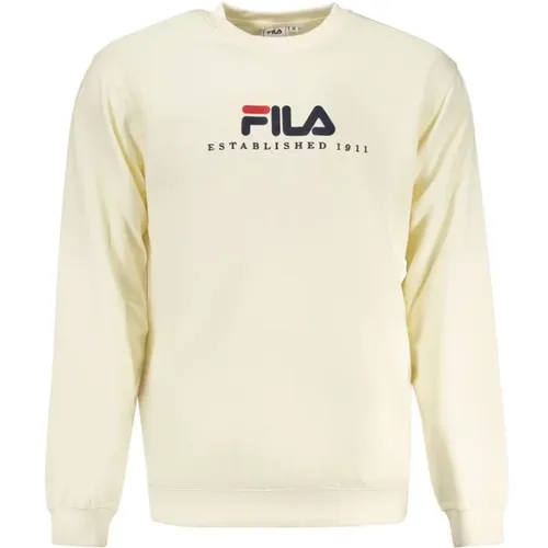 Sweatshirts, male, , Size: 2XL Cotton Sweater - Fila - Modalova