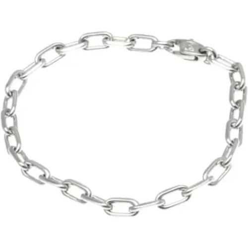 Pre-owned Jewellery, female, , Size: ONE SIZE Pre-owned White Gold bracelets - Cartier Vintage - Modalova